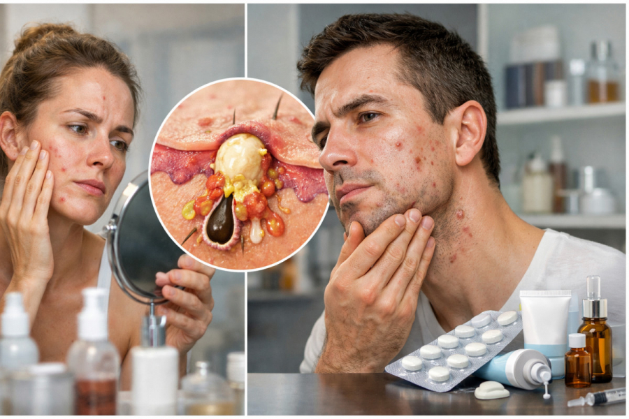 Akne bei Erwachsenen Ursachen und Behandlung