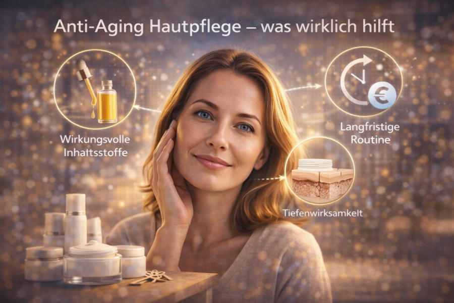 Anti-Aging Hautpflege – was wirklich hilft