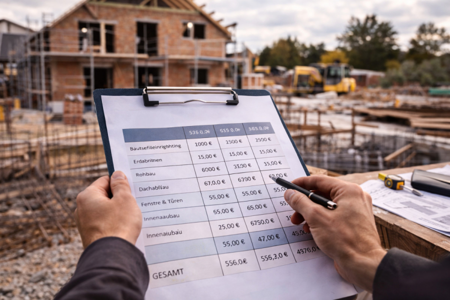Baukosten pro Quadratmeter Tabelle
