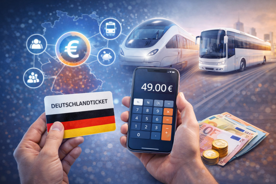 Deutschlandticket Kosten berechnen