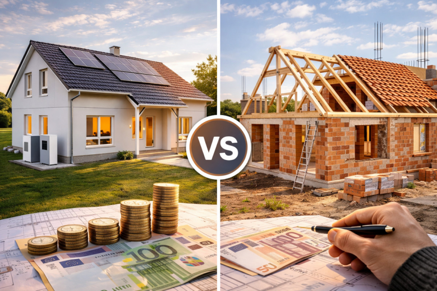 Fertighaus oder Massivhaus Vergleich