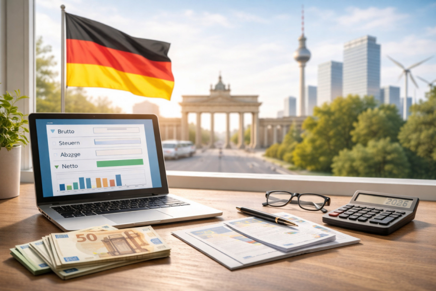 Gehaltsrechner 2026 Deutschland Gehalt realistisch berechnen