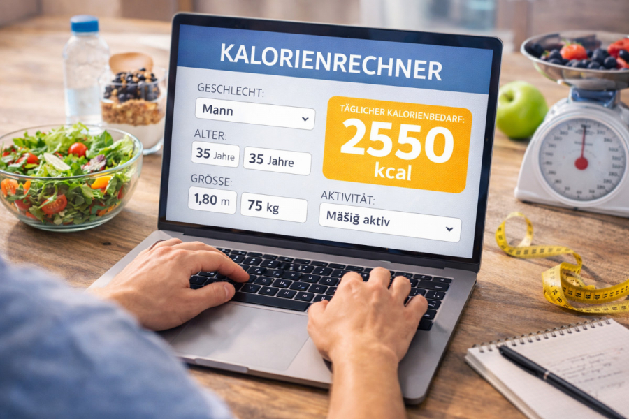 Kalorienrechner täglicher Bedarf