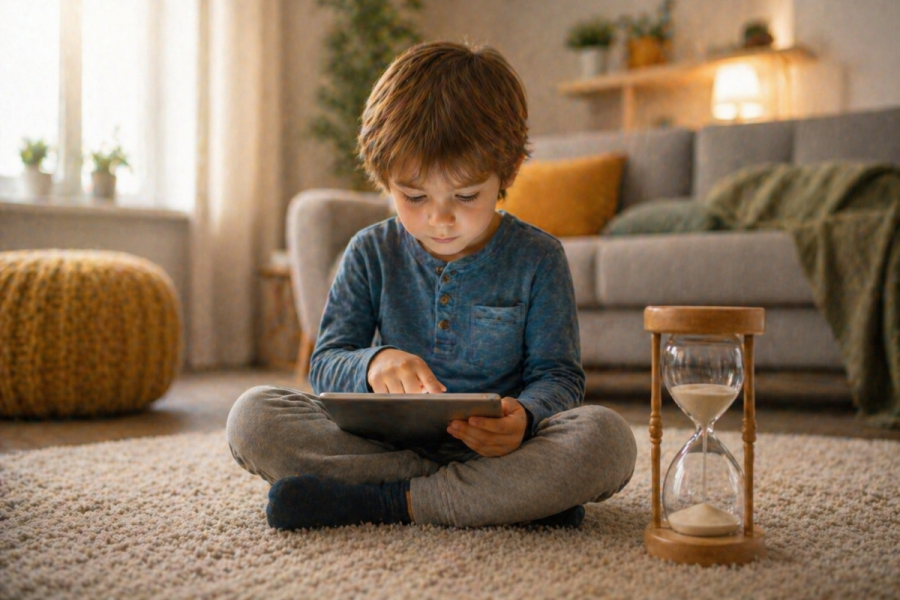 Medienzeit für Kinder begrenzen