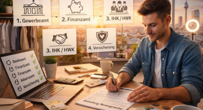 Nebengewerbe in Deutschland – Regeln, Steuern und häufige Fehler