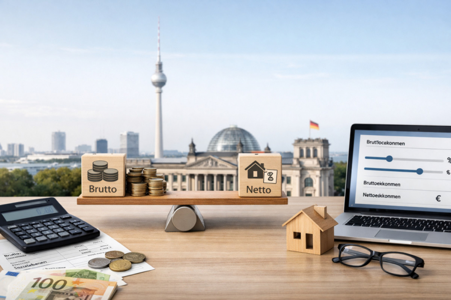 Netto Brutto Rechner Deutschland