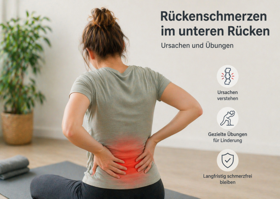 Rückenschmerzen im unteren Rücken Ursachen und Übungen