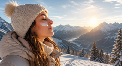 Sonnenschutz im Winter notwendig