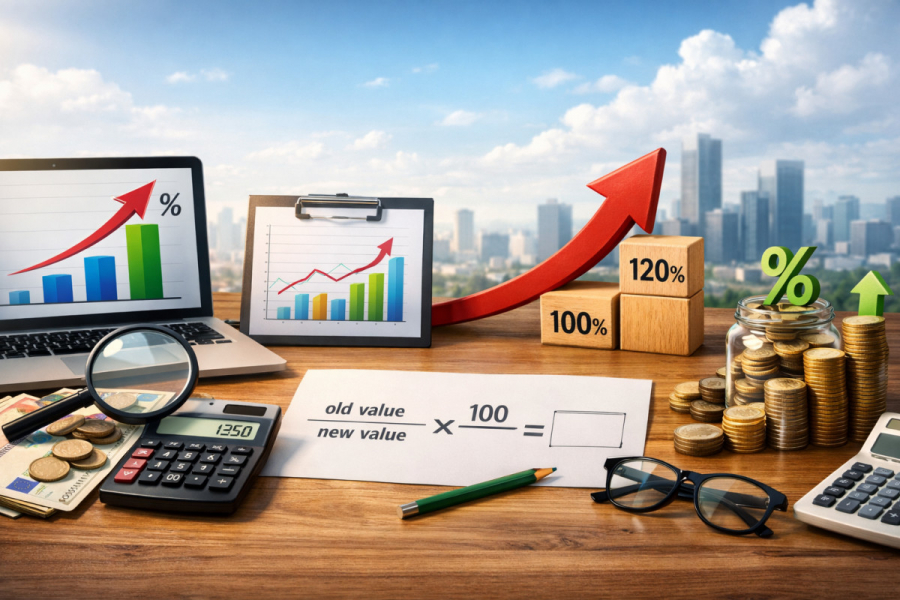 Umsatzsteigerung in Prozent richtig berechnen