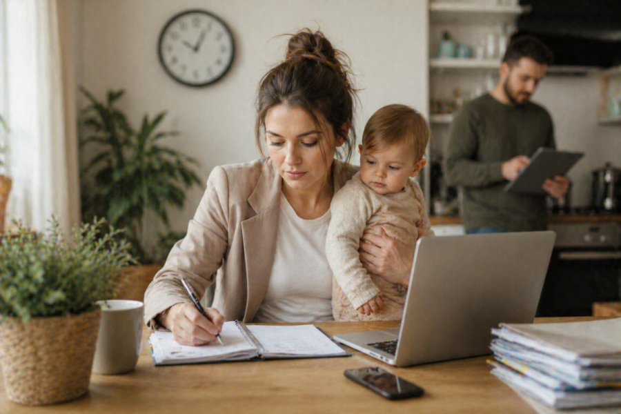 Zeitmanagement für berufstätige Eltern