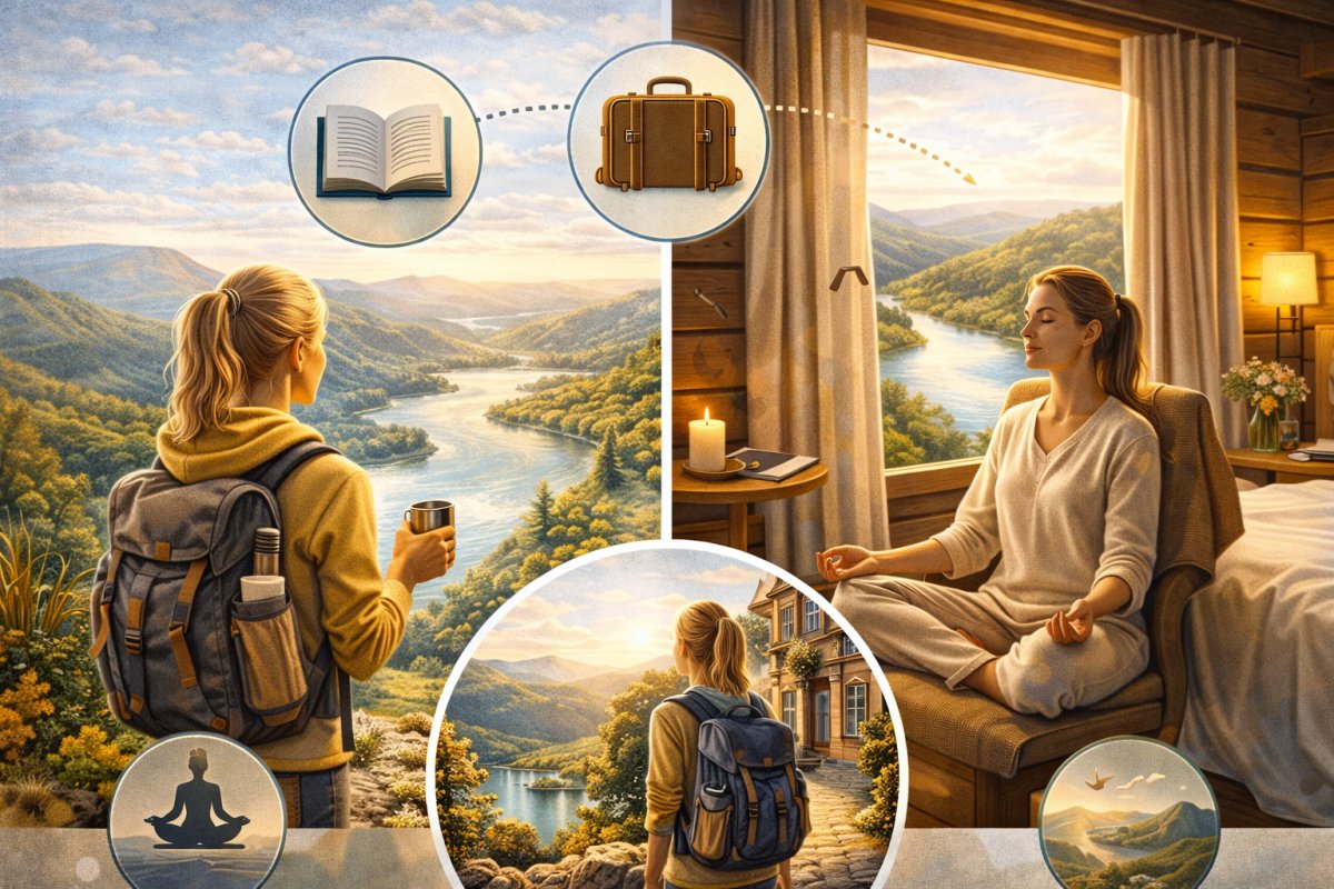 Allein reisen und bewusst zur Ruhe kommen