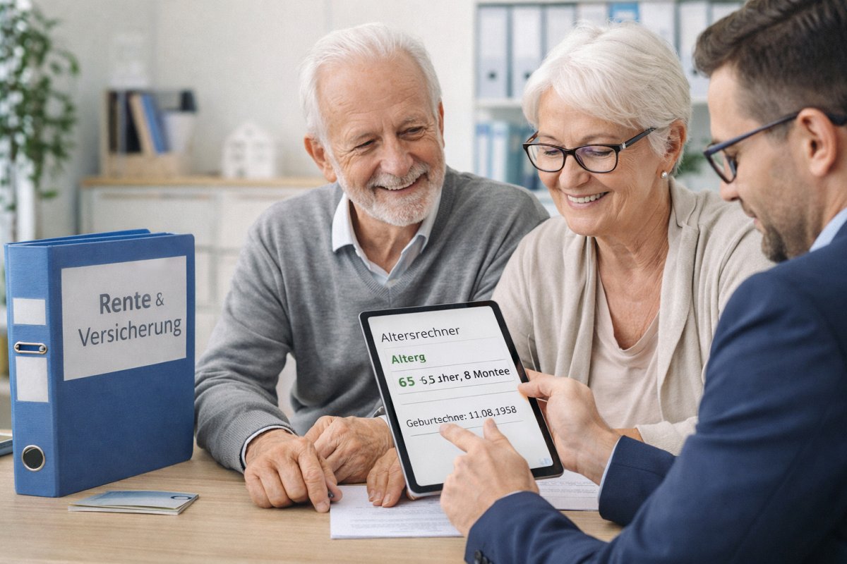 Altersrechner f&uuml;r Rente und Versicherungen nutzen
