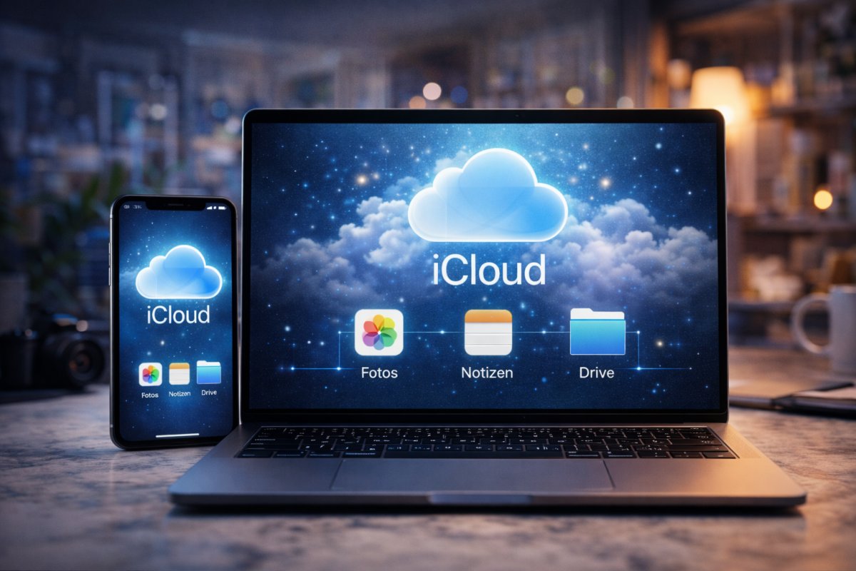 Apple iCloud f&uuml;r iPhone und MacBook