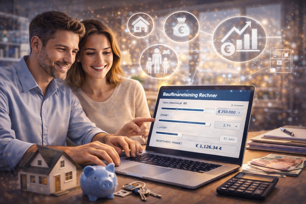 Baufinanzierung Rechner als Einstieg in die Finanzplanung