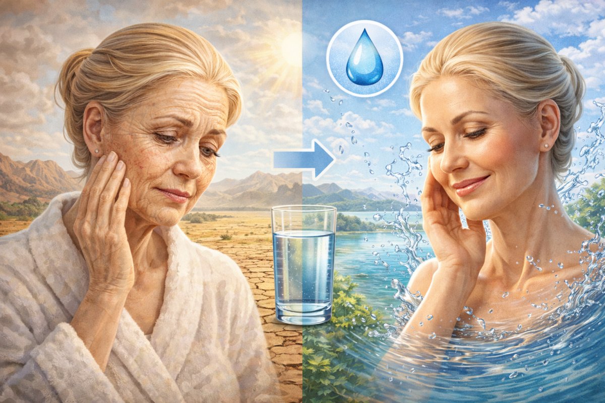 Die Bedeutung von Feuchtigkeit f&uuml;r reife Haut