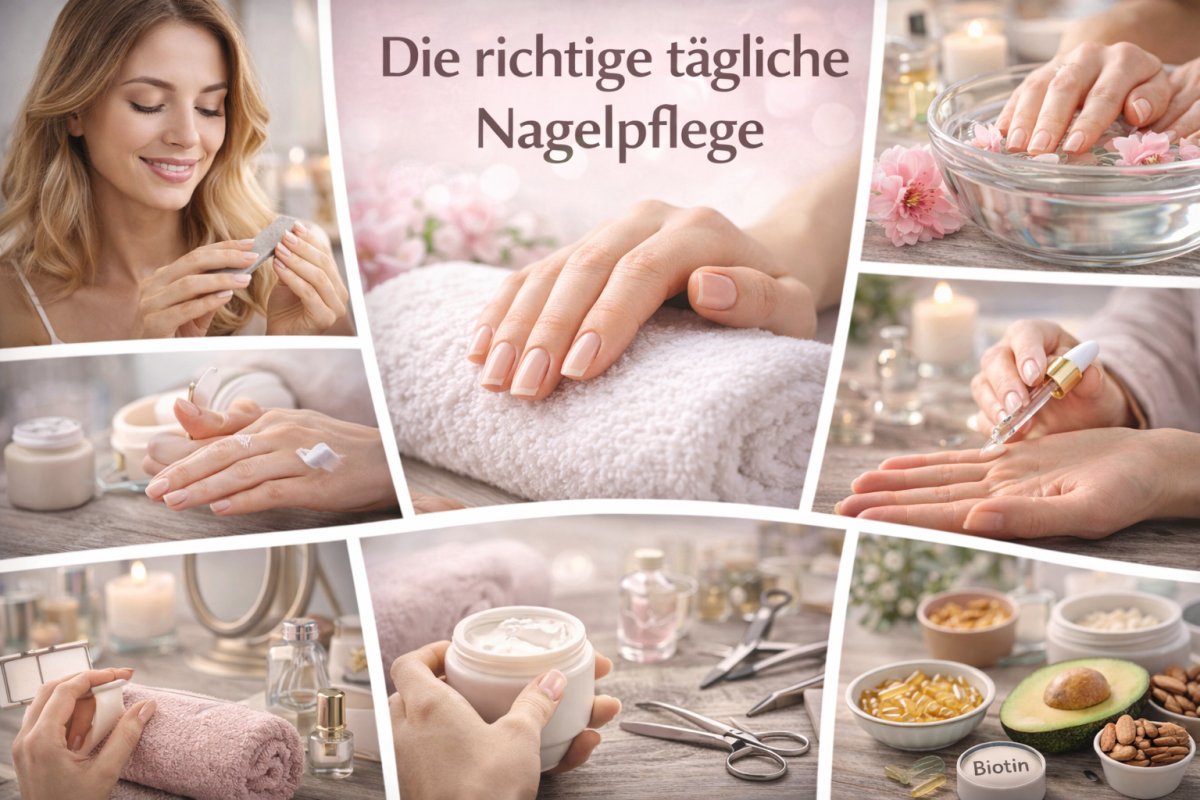 Die richtige t&auml;gliche Nagelpflege