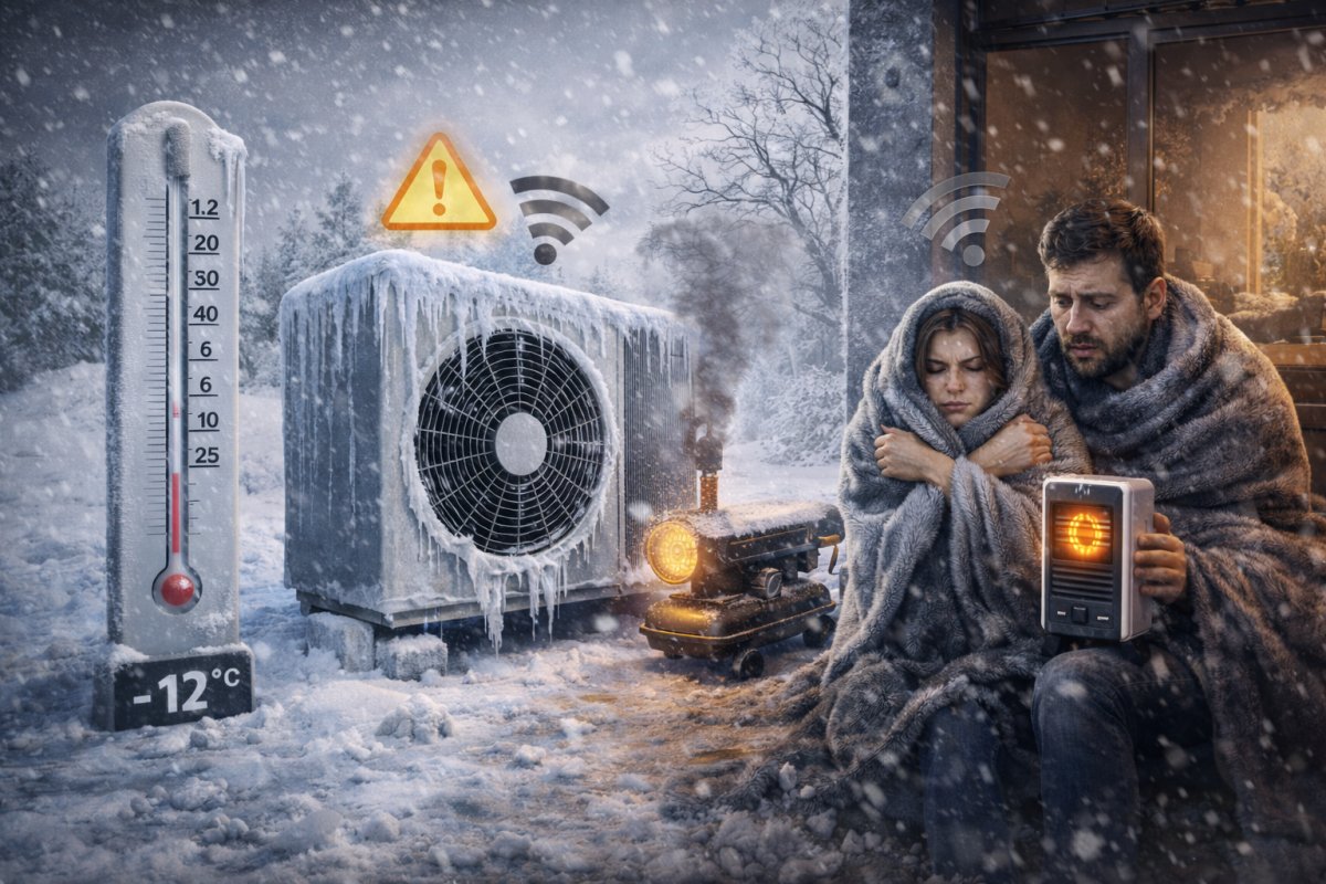 Einschr&auml;nkungen bei sehr niedrigen Au&szlig;entemperaturen