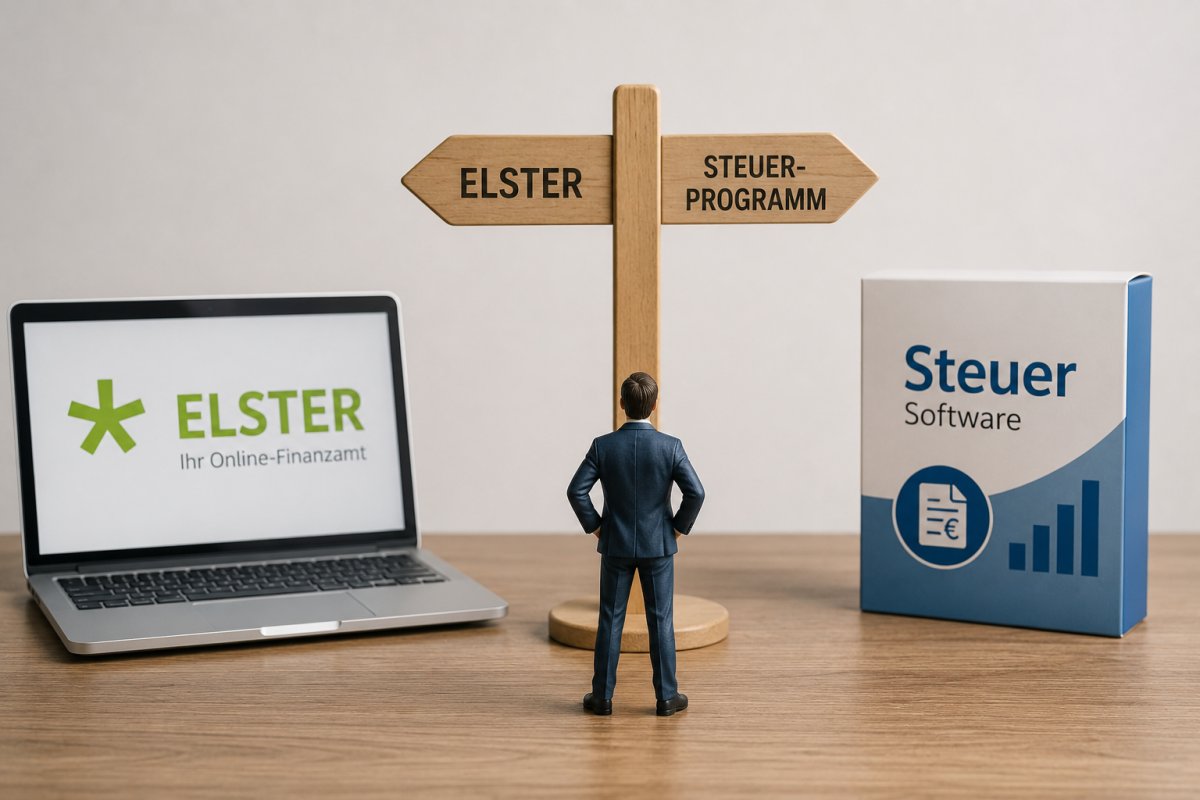 ELSTER oder Steuerprogramm richtig ausw&auml;hlen