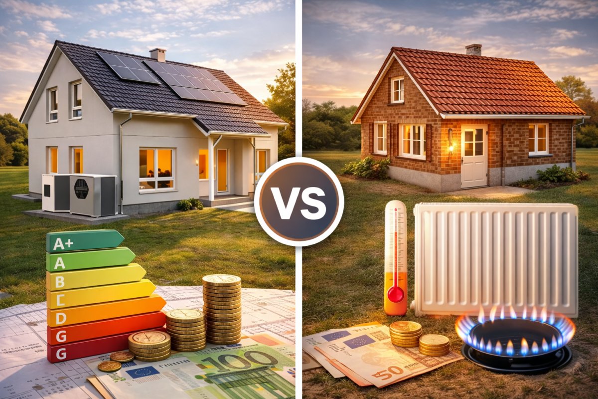 Energieeffizienz und Heizkosten im Vergleich Energieeffizienz und Heizkosten im Vergleich