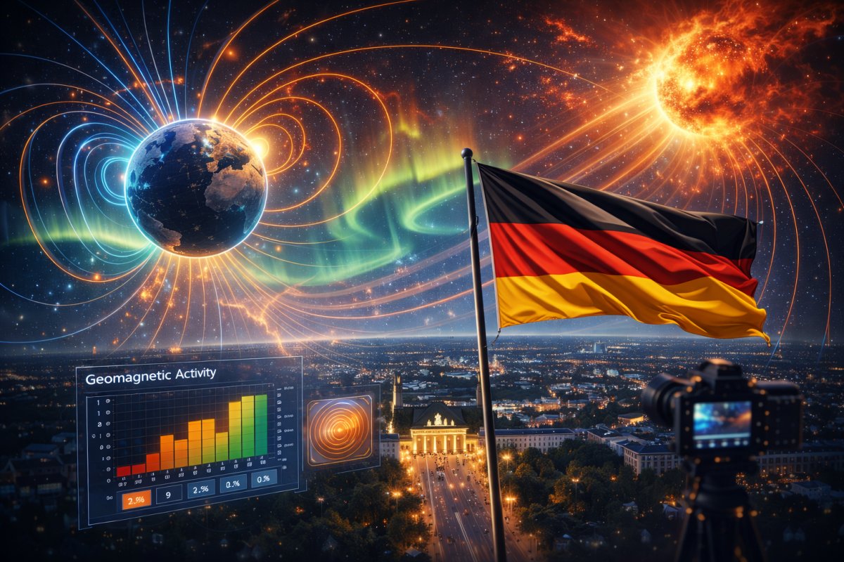 Geomagnetische Aktivit&auml;t und ihre Bedeutung f&uuml;r Deutschland