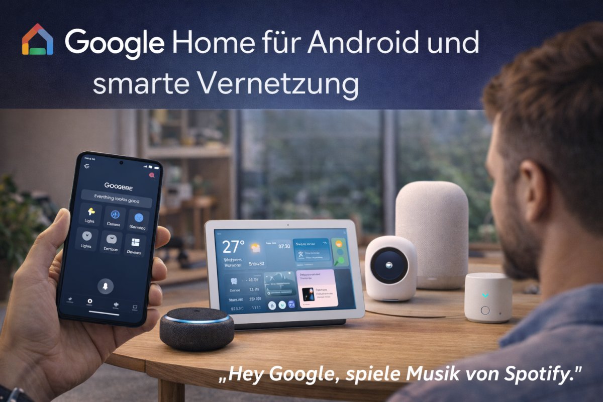 Google Home f&uuml;r Android und smarte Vernetzung
