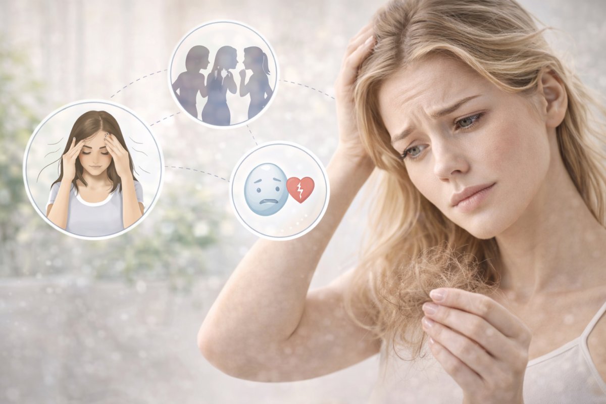 Haarausfall bei Frauen als sensibles Thema