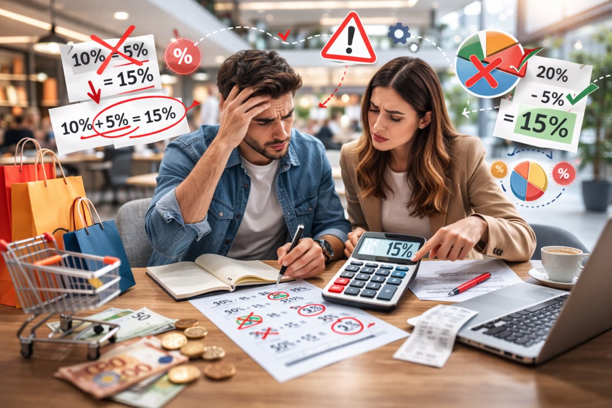 Häufige Fehler bei der Prozentrechnung vermeiden Häufige Fehler bei der Prozentrechnung vermeiden