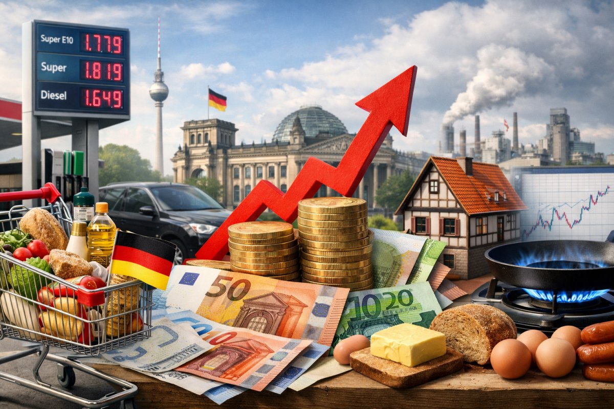 Inflation Deutschland aktuell einfach erkl&auml;rt und wirtschaftlich eingeordnet