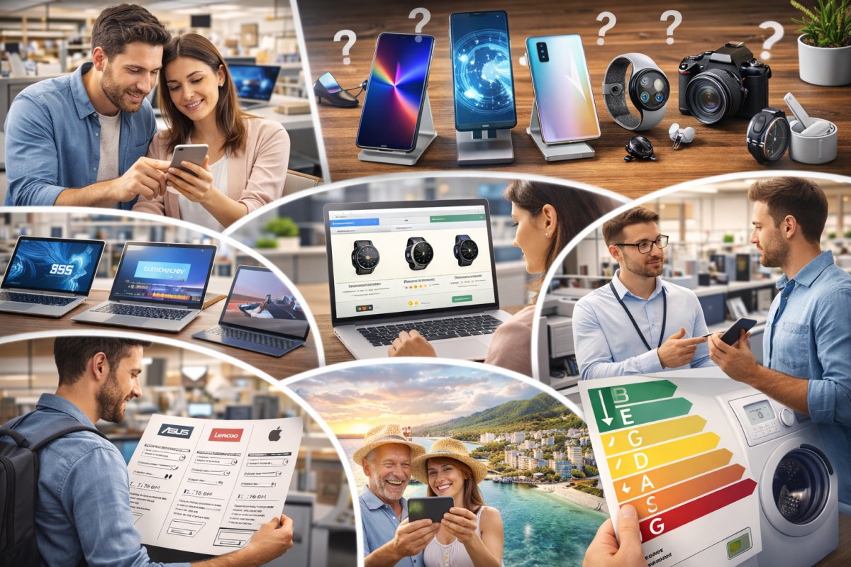 Kaufberatung f&uuml;r Technikprodukte und Ger&auml;tevergleich