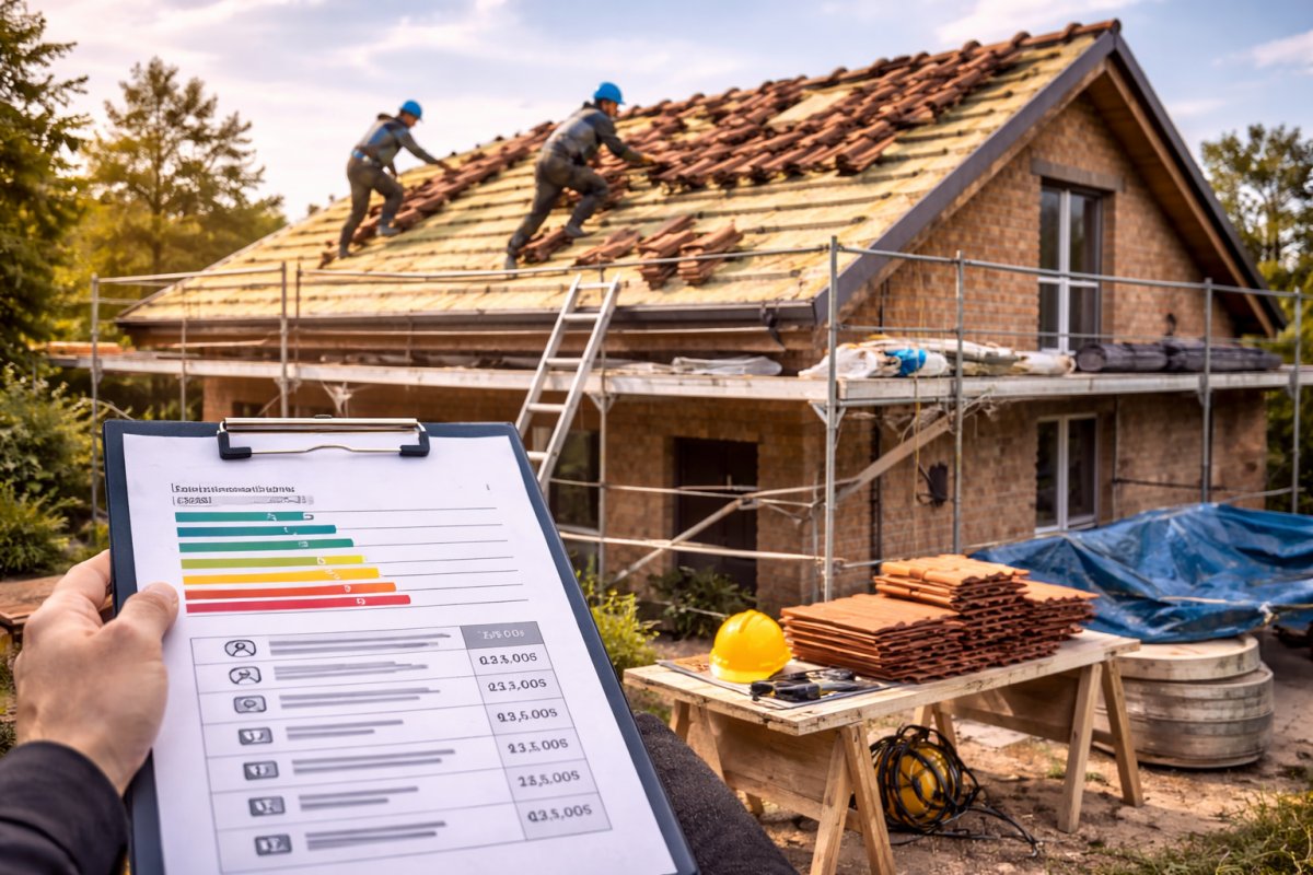 Kosten für eine Neueindeckung des Daches Kosten für eine Neueindeckung des Daches