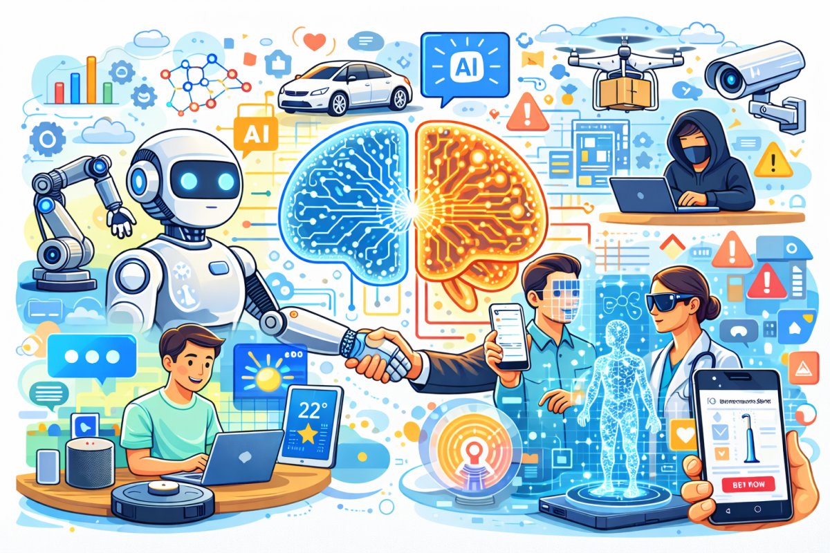 K&uuml;nstliche Intelligenz einfach erkl&auml;rt als Teil des modernen Alltags