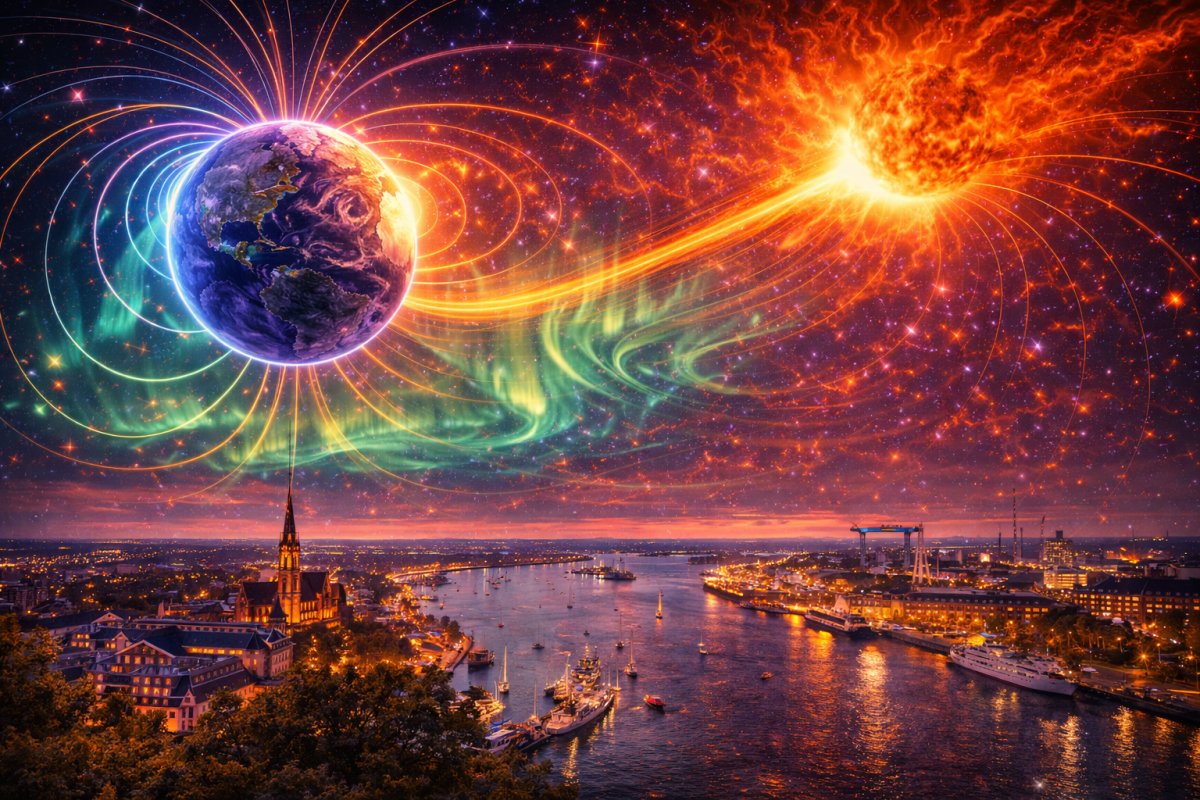 Magnetische störungen in der region Kiel Magnetische störungen in der region Kiel