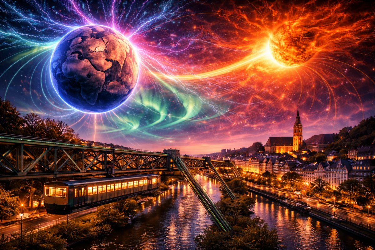 Magnetische st&uuml;rme und geomagnetische dynamik