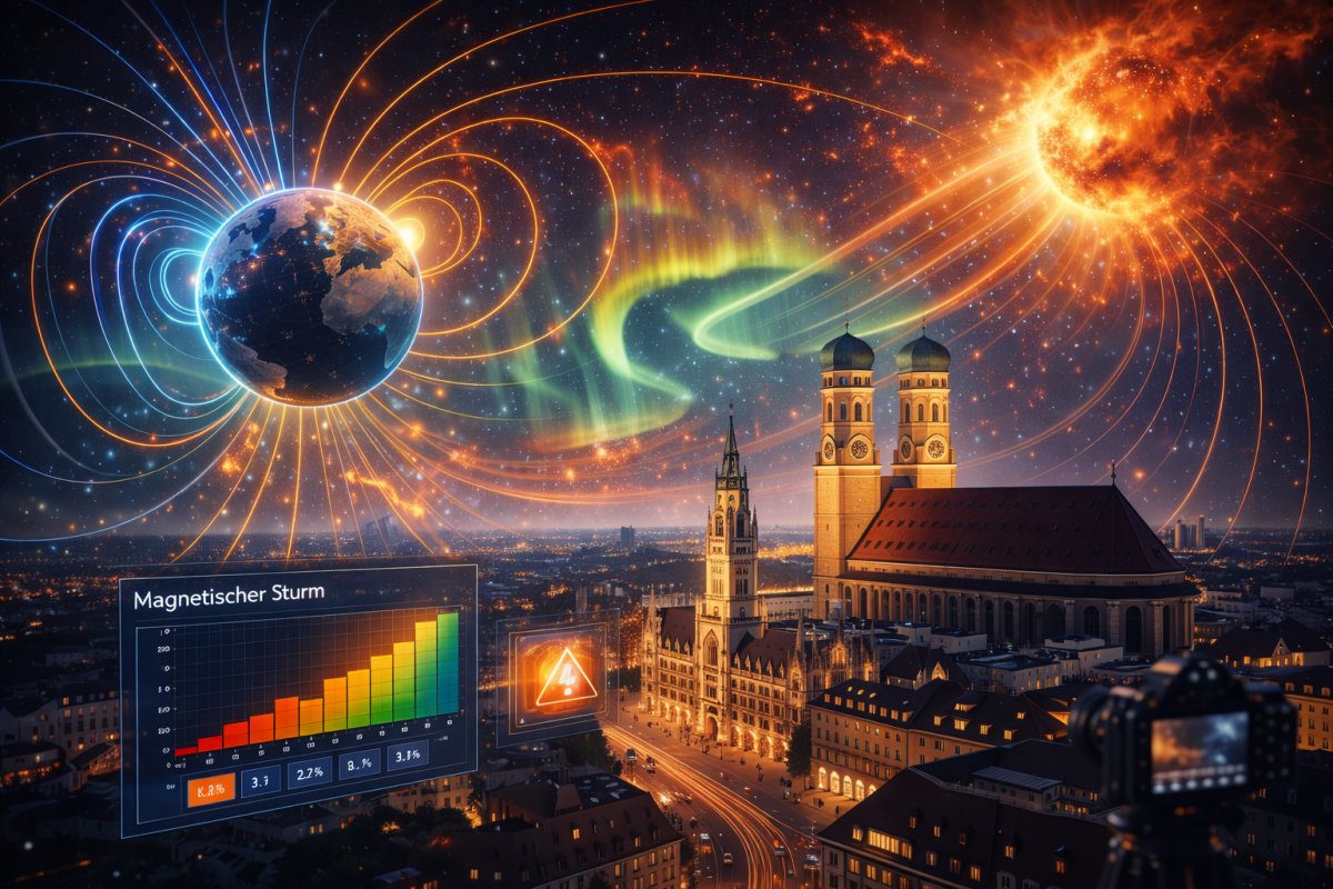 Magnetische st&uuml;rme und ihr einfluss auf m&uuml;nchen