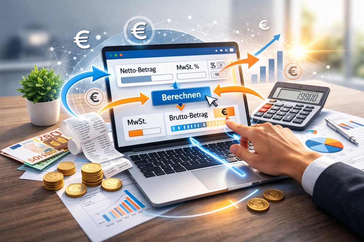 Mehrwertsteuer Rechner online nutzen