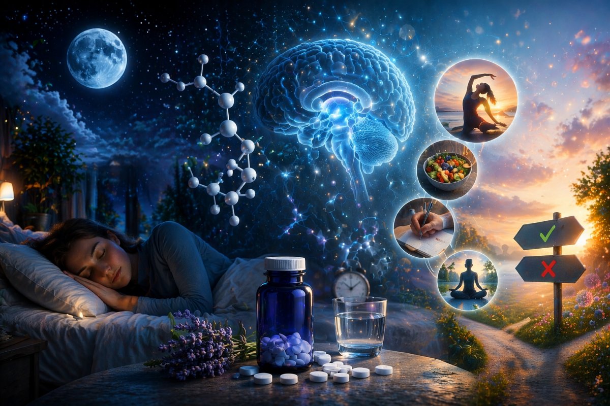 Melatonin Wirkung verstehen und Nebenwirkungen vermeiden