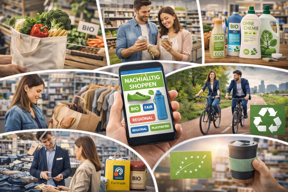 Nachhaltige Eink&auml;ufe und bewusster Konsum