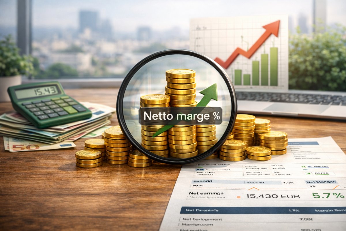 Nettomarge und tats&auml;chliche Unternehmensprofitabilit&auml;t