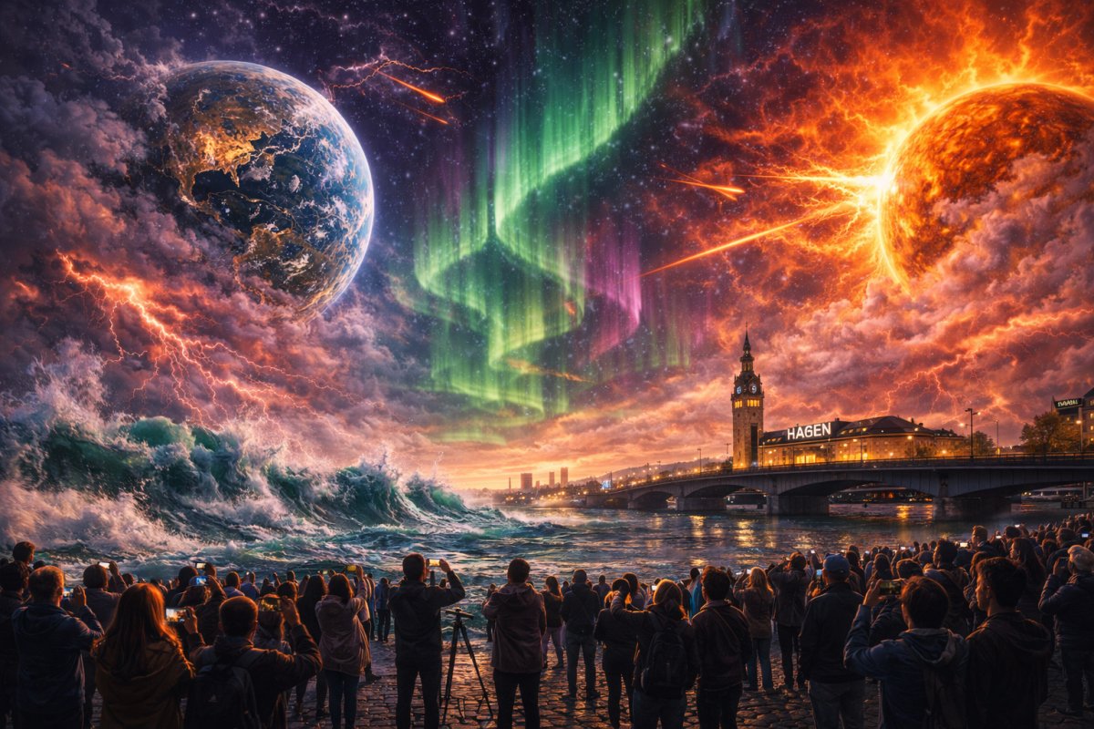 Ph&auml;nomen der magnetischen st&uuml;rme