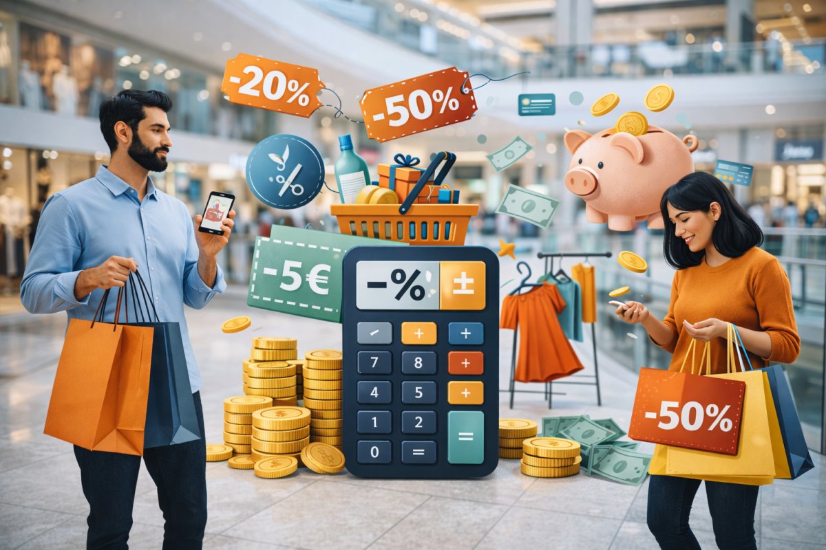 Rabatt berechnen und beim Einkauf sparen Rabatt berechnen und beim Einkauf sparen