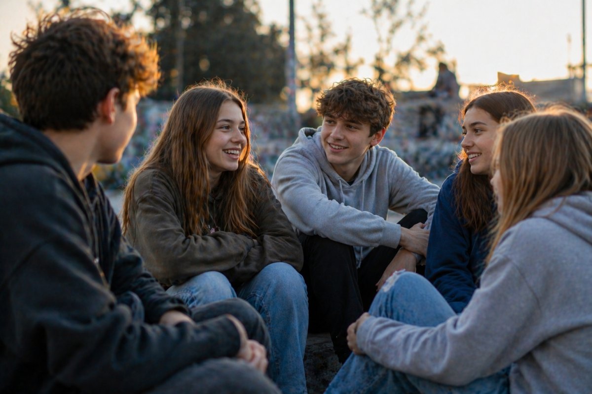 Rolle von Freunden und sozialem Umfeld