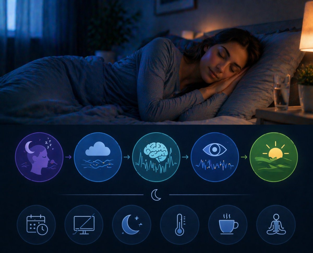 Schlafphasen verstehen und den Schlaf gezielt verbessern Schlafphasen verstehen und den Schlaf gezielt verbessern