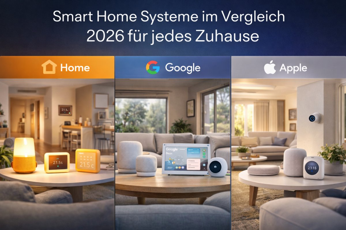 Smart Home Systeme im Vergleich 2026 f&uuml;r jedes Zuhause