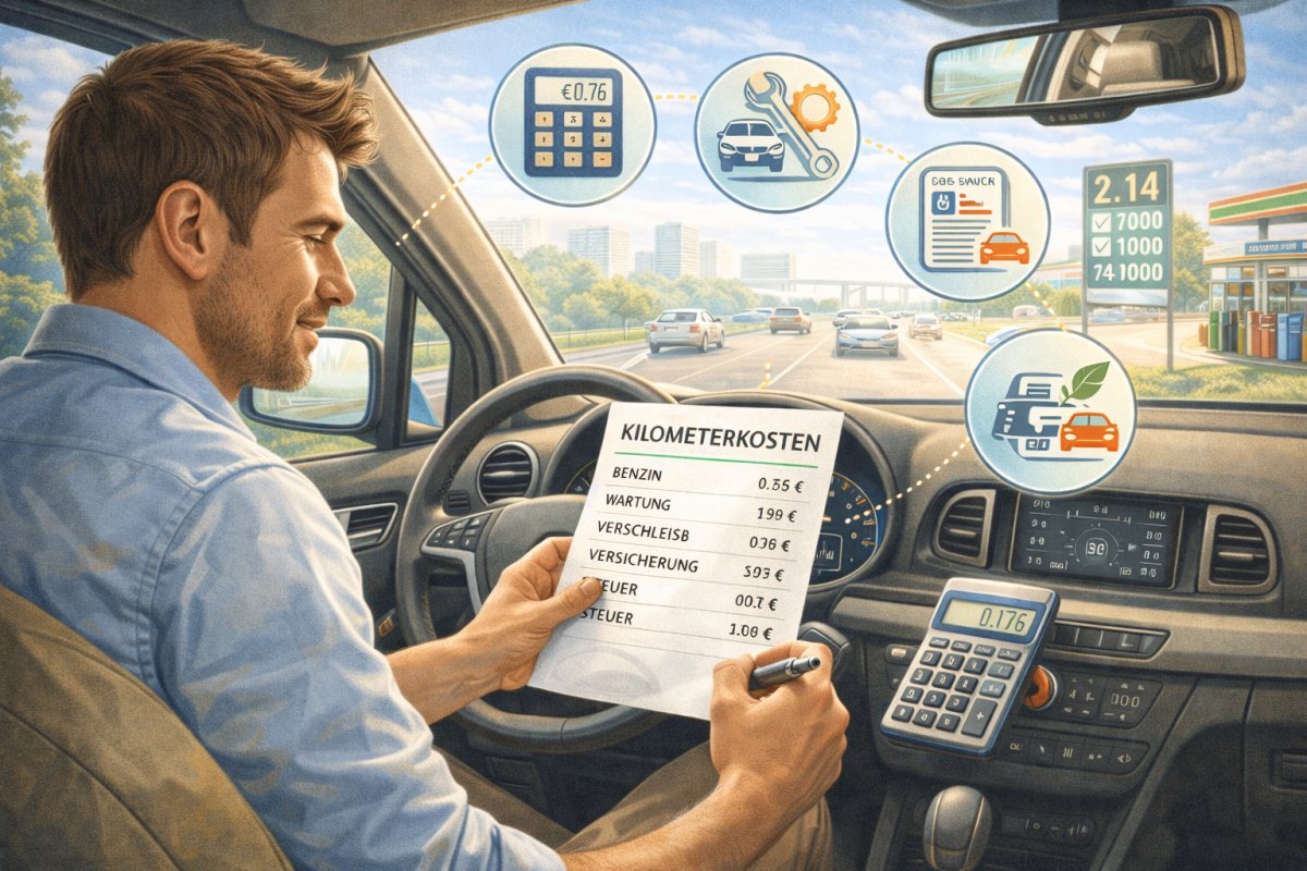 Spritkosten pro Kilometer einfach und realistisch berechnen