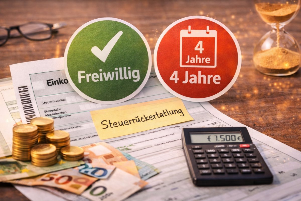 Steuererkl&auml;rung freiwillig abgeben und Fristen nutzen