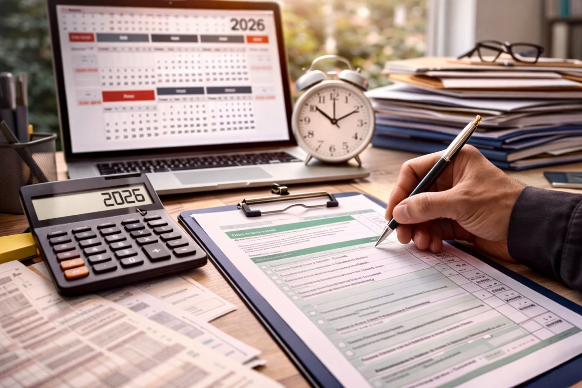 Steuererkl&auml;rung Frist 2026 und wichtige Termine f&uuml;r Arbeitnehmer und Selbstst&auml;ndige