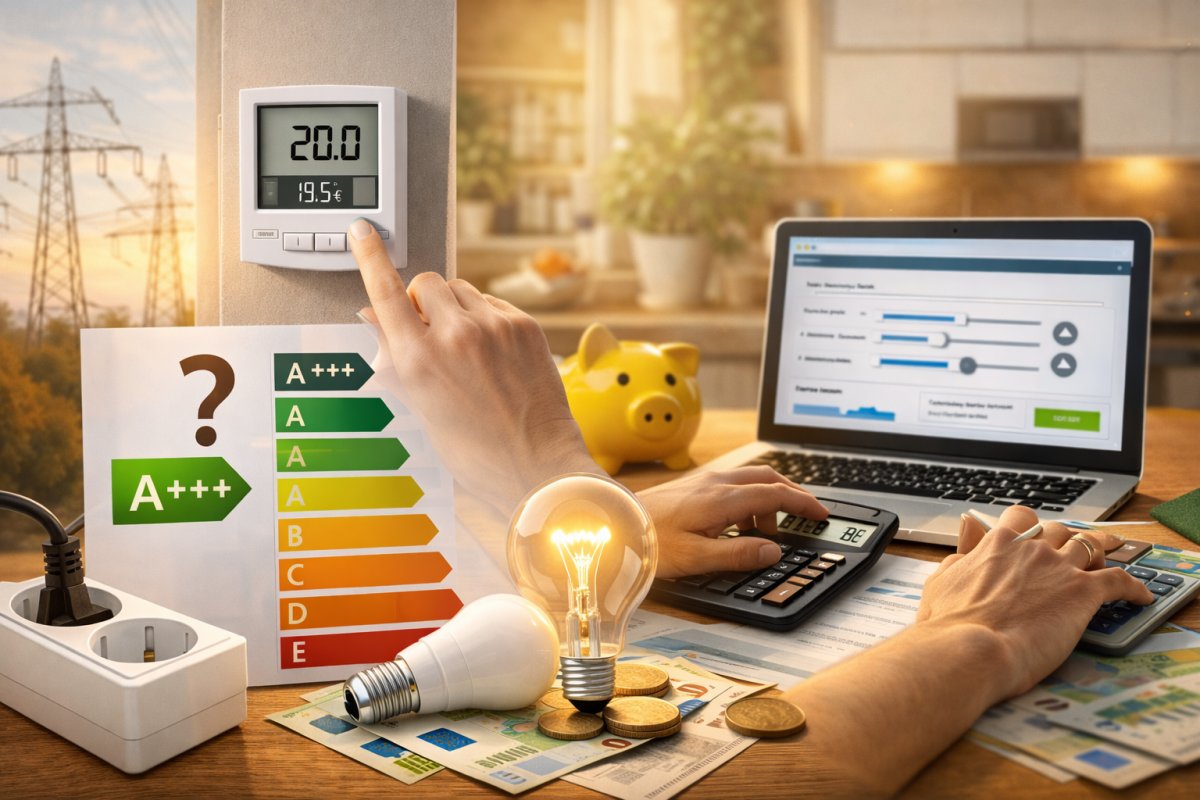 Stromkosten Rechner Haushalt richtig nutzen und Strom sparen
