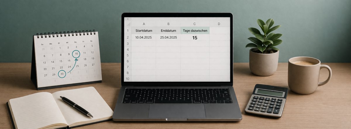 Tage zwischen zwei Daten berechnen ohne Fehler