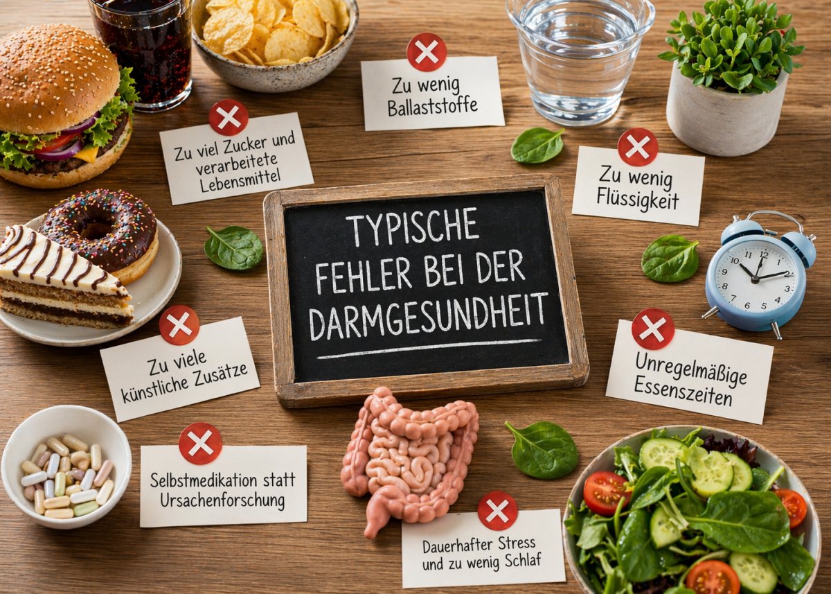Typische Fehler bei der Darmgesundheit Typische Fehler bei der Darmgesundheit
