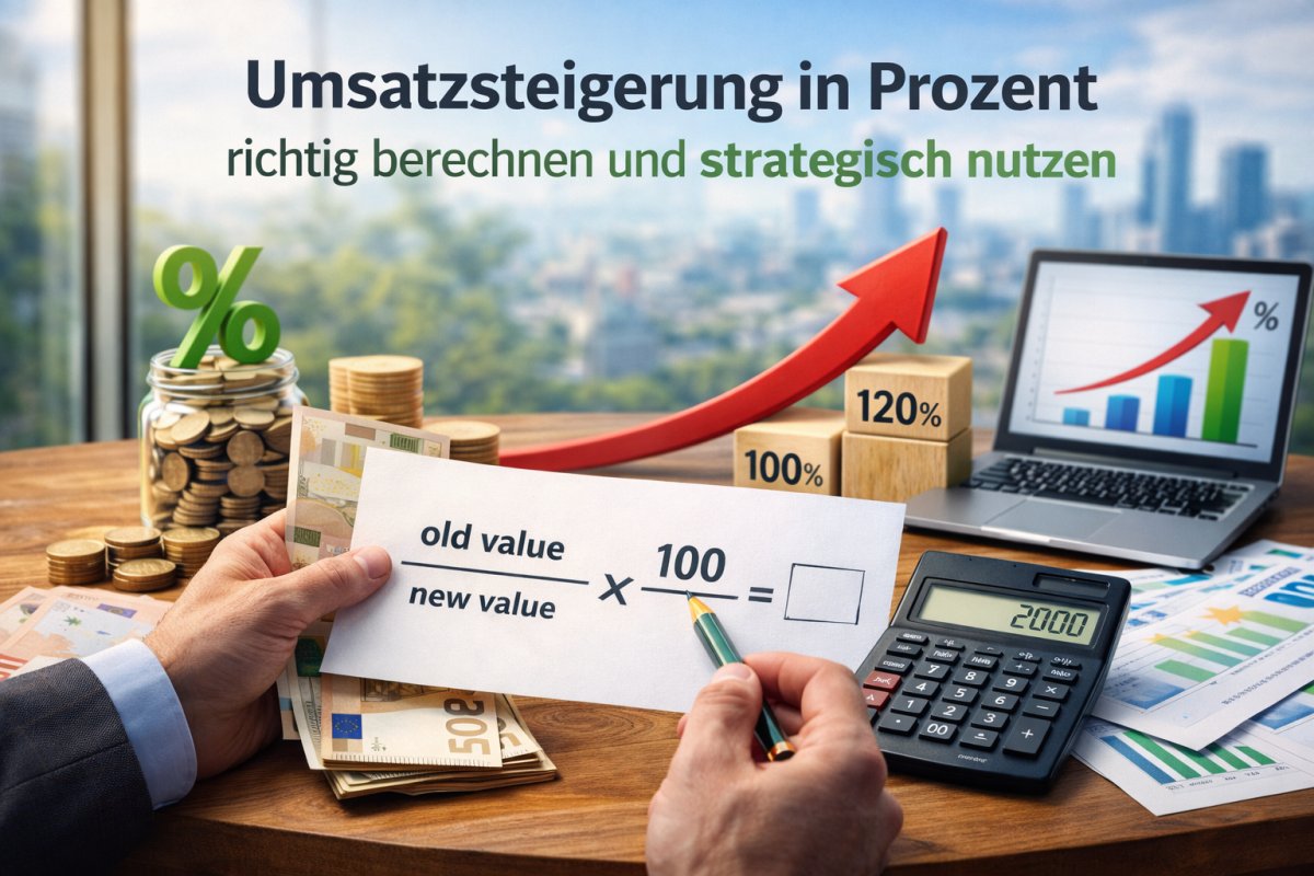 Umsatzsteigerung in Prozent richtig berechnen und strategisch nutzen